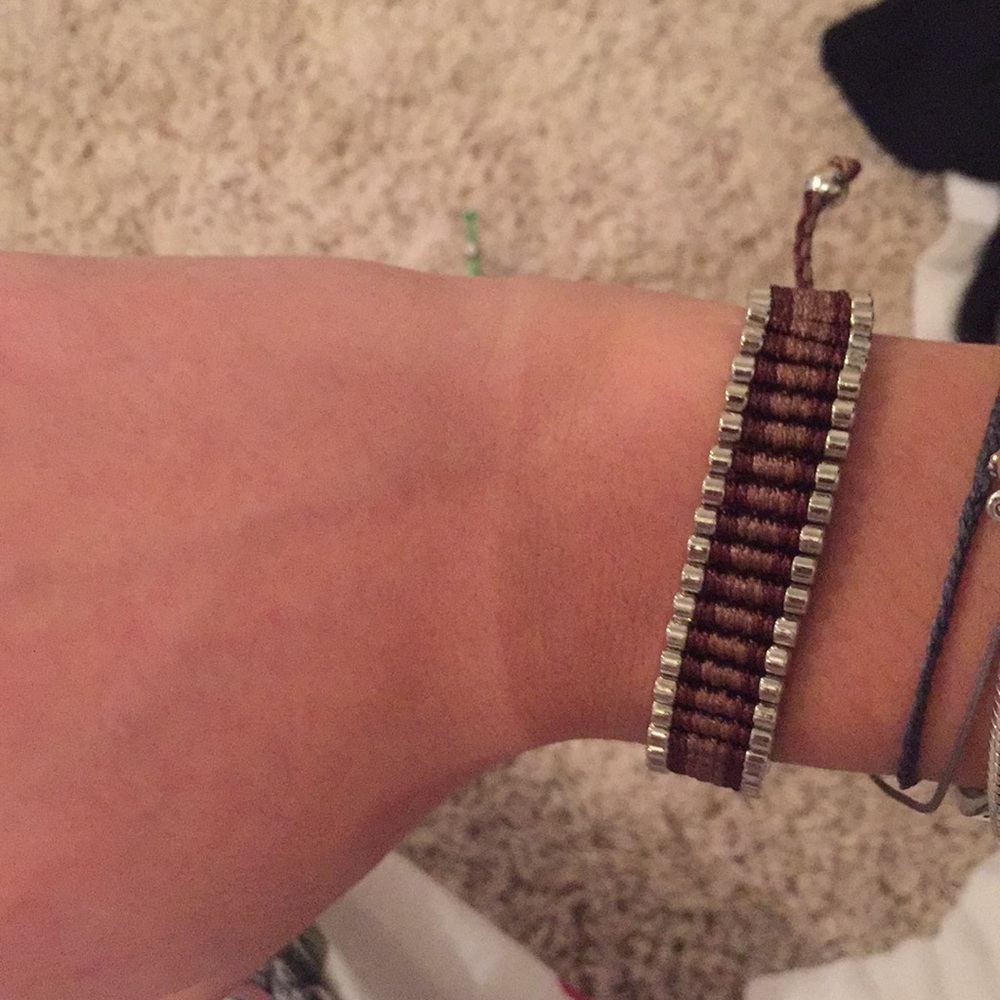 Silver Colorful Bracelets, Adjustable - image 3